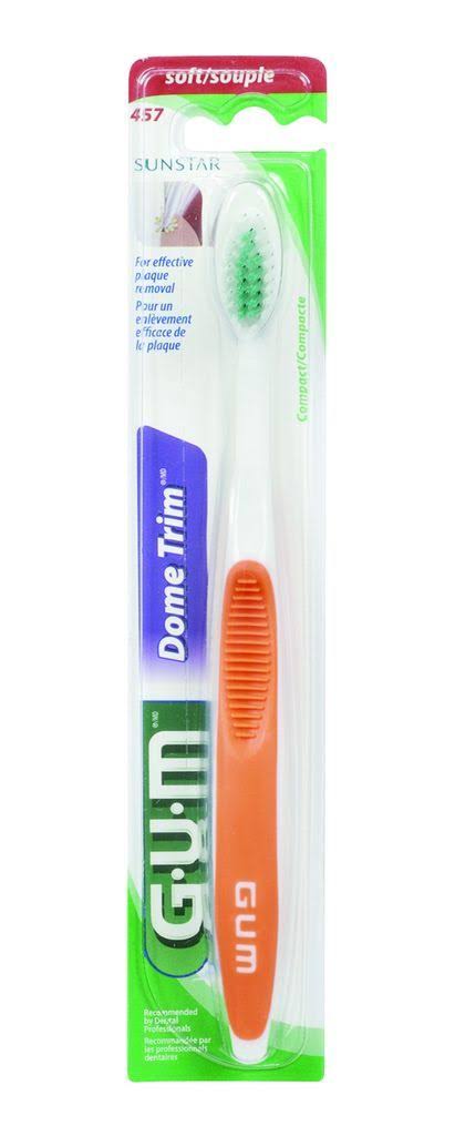 GUM Dome Trim Full Soft Toothbrush