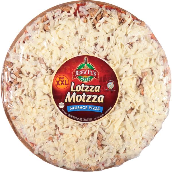 Brew Pub Pizza Pizza, Sausage, Lotzza Motzza - 39.05 oz