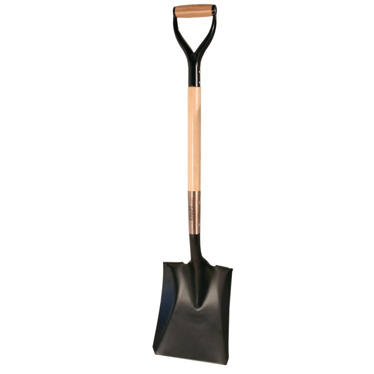 Kraft Tool GG860 Square Point Shovel with D Handle