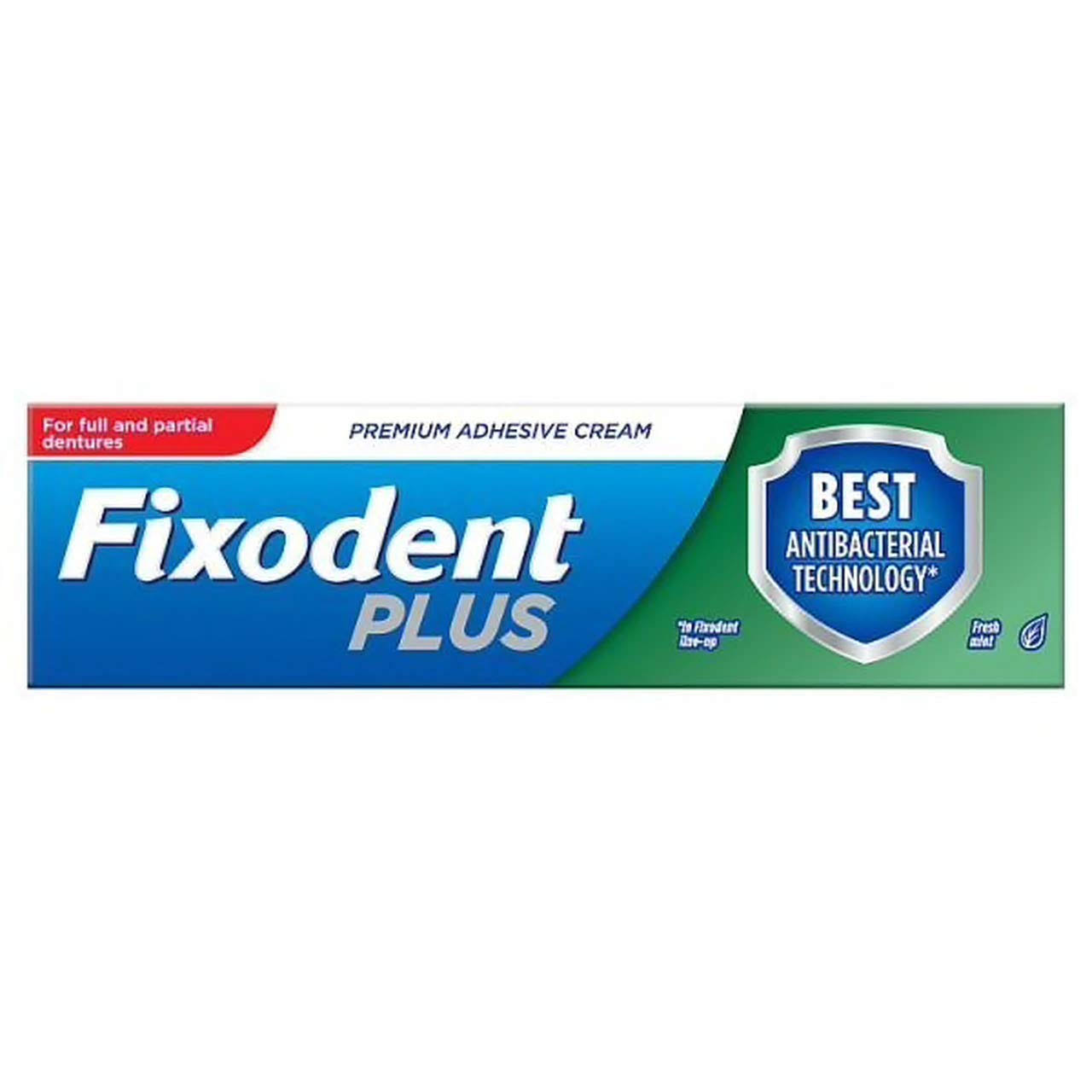 Fixodent Plus Dual Protection Premium Denture Adhesive - 40g