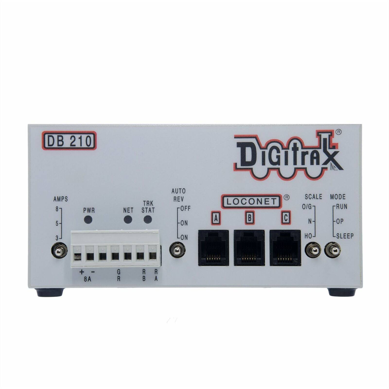 DIGITRAX ALL SCALE SINGLE AUTOREVERSE DCC BOOSTER DB210
