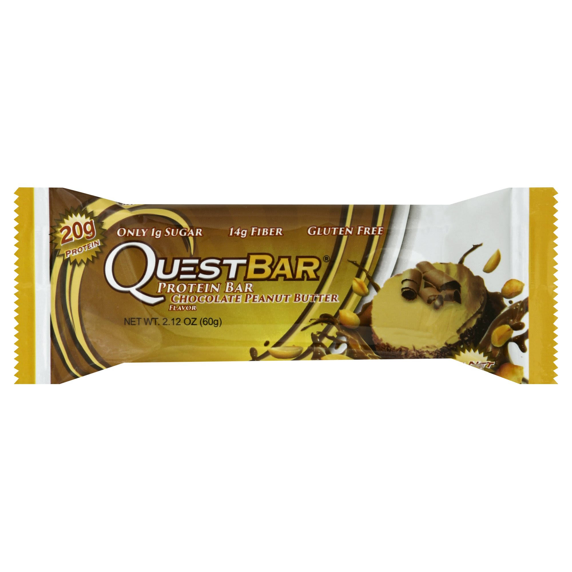 Quest Nutrition Protein Bars - Chocolate Peanut Butter, 2.12oz