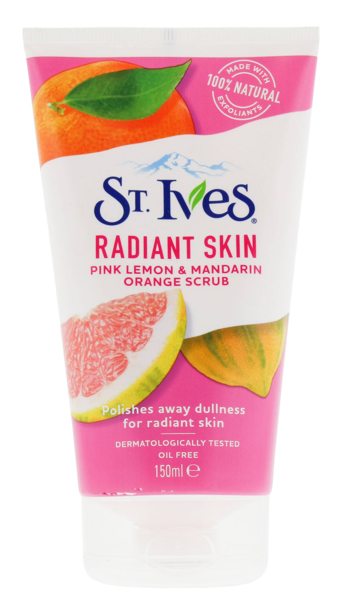 St. Ives Even & Bright Face Scrub - Pink Lemon & Mandarin Orange, 150ml