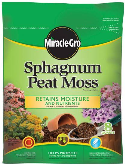 Miracle-Gro Sphagnum Peat Moss - 8qt