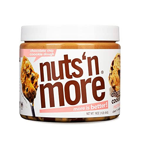 Nuts 'N More Chocolate Chip Cookie Dough Peanut Butter Spread, All Nat