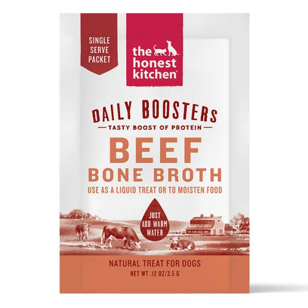 The Honest Kitchen Daily Boosters Beef Bone Broth - Canine 1.48Oz