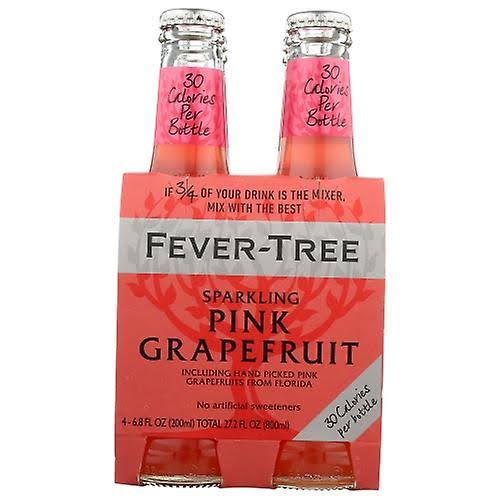 Fever-Tree Fever Tree Soda Sprklng Pink Grpfrt, Case of 6 X 27.2 Oz