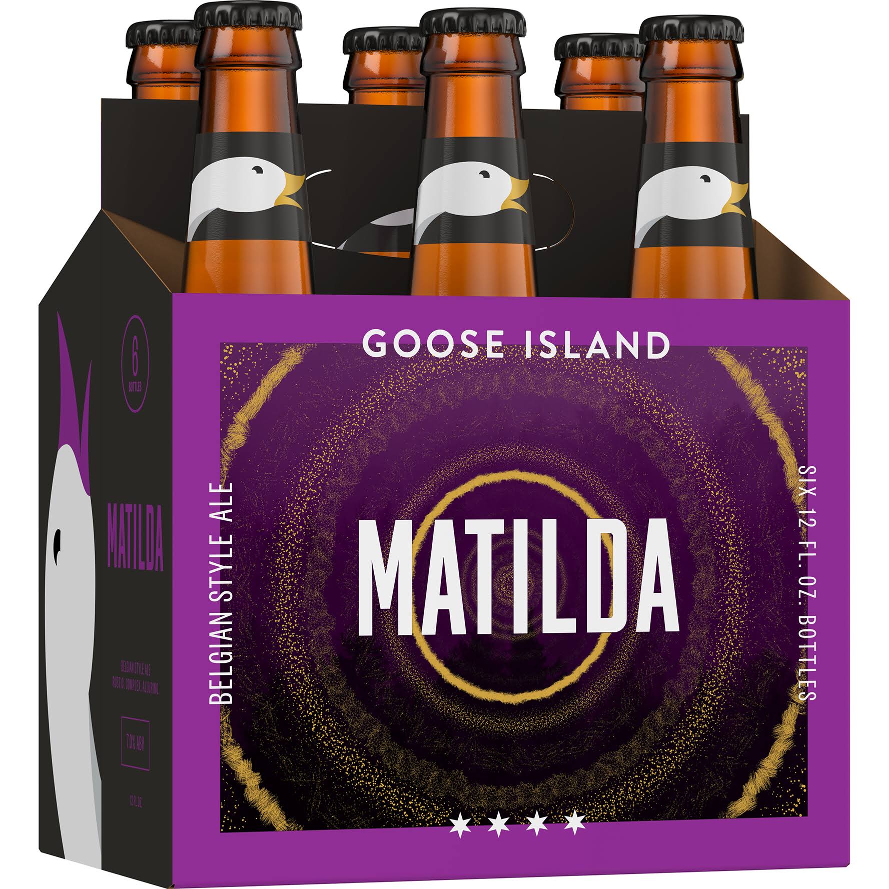 Goose Island Matilda Belgian Style Ale Beer Bottles - 12 fl oz