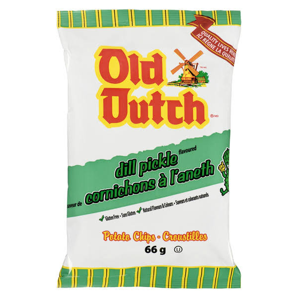 Old Dutch Dill Pickle Chips - 66 g