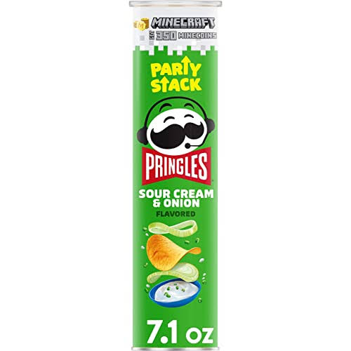 Pringles Potato Crisps - Sour Cream and Onion, 7.1oz