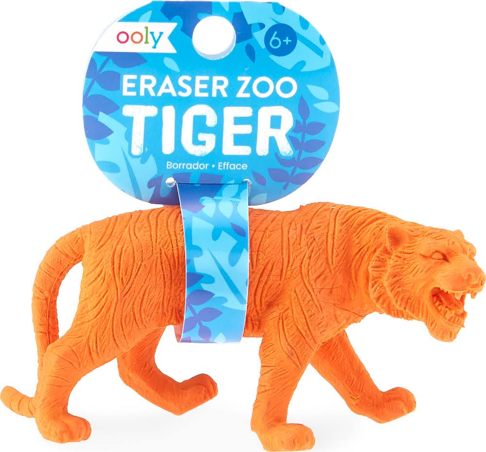 Ooly Eraser Zoo Tiger