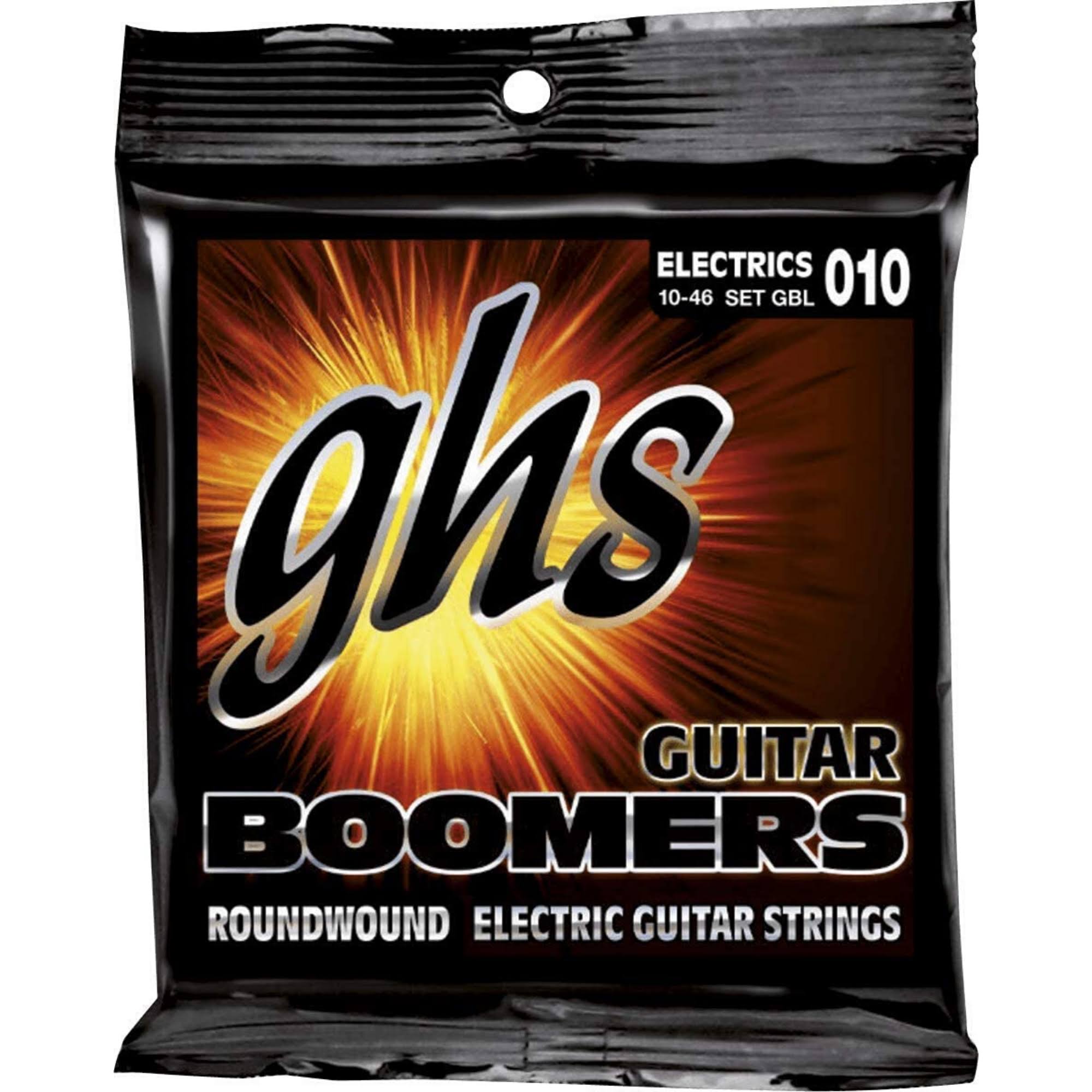GHS GBL Guitar Boomers Roundwound Light Electric Guitar Strings - 010