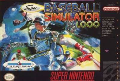 Super Baseball Simulator 1000 - SNES