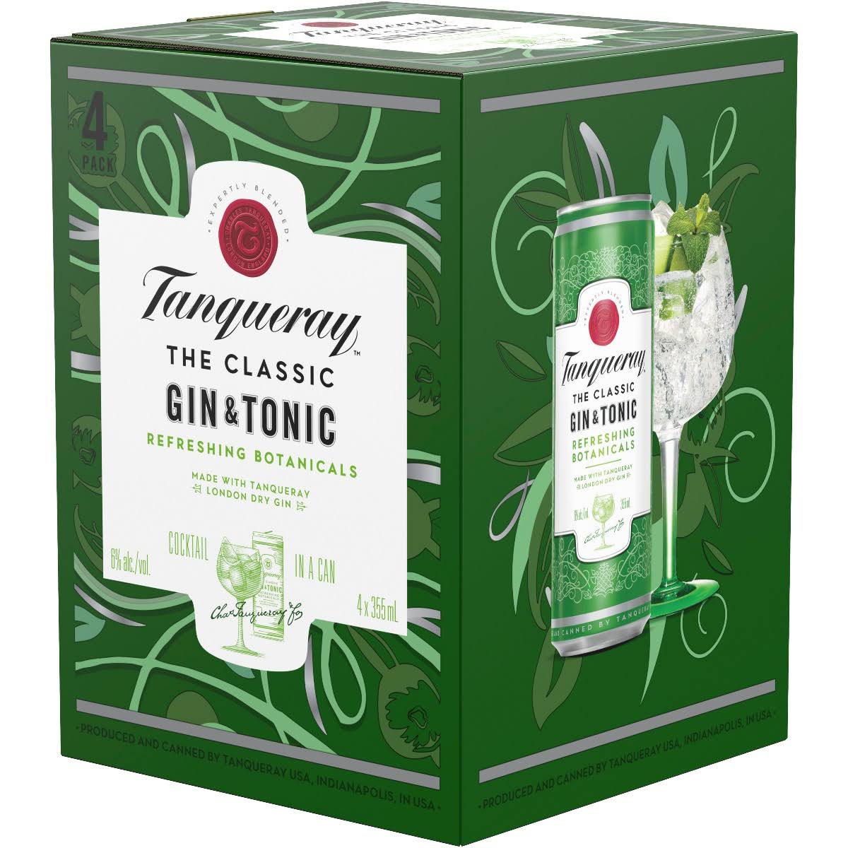 Tanqueray Gin & Tonic Cocktail Cans