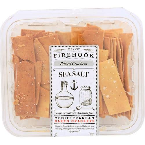 Firehook All Natural Artisan Baked Crackers - Sea Salt, 7 Oz