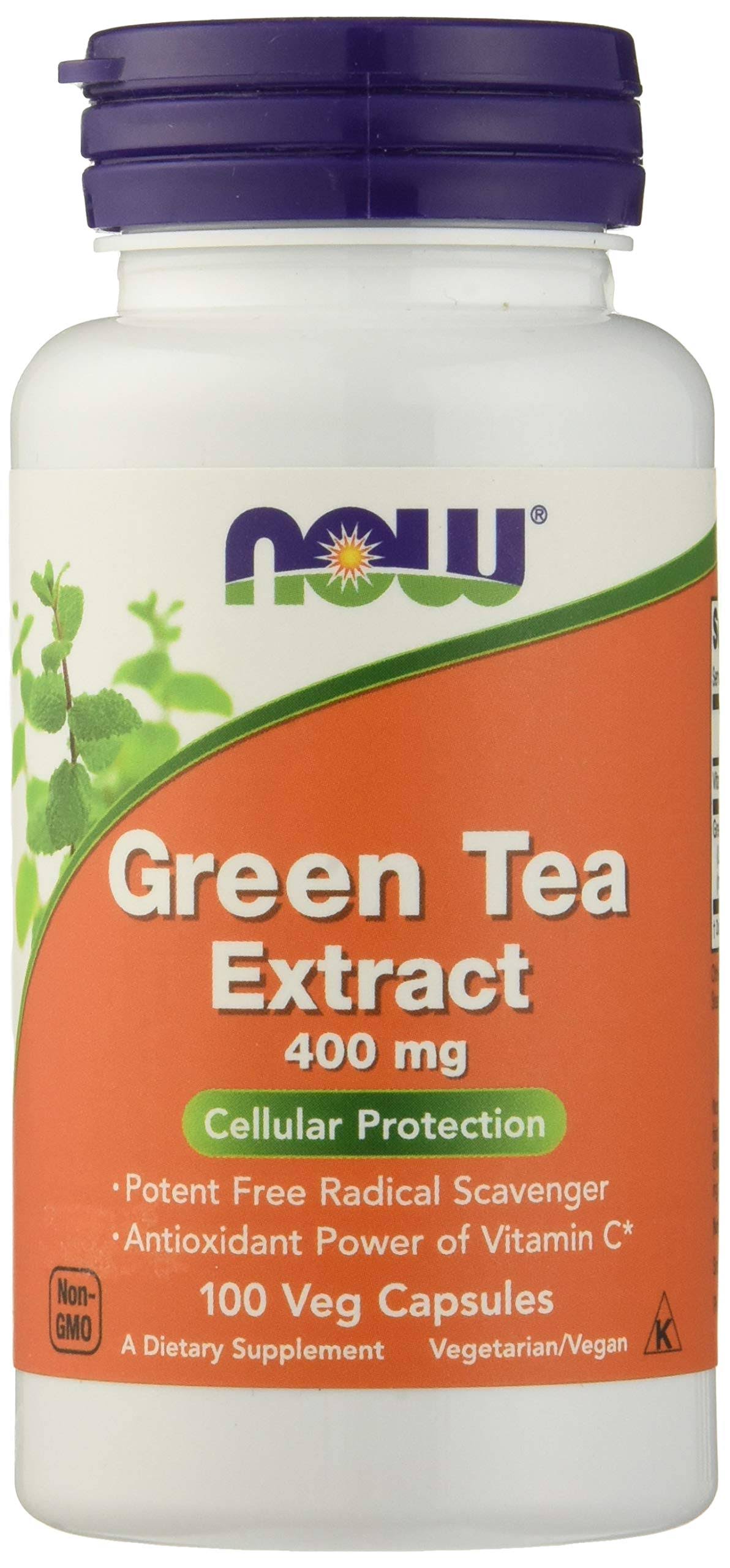 Now Green Tea Extract 400 Mg - 100 Capsules