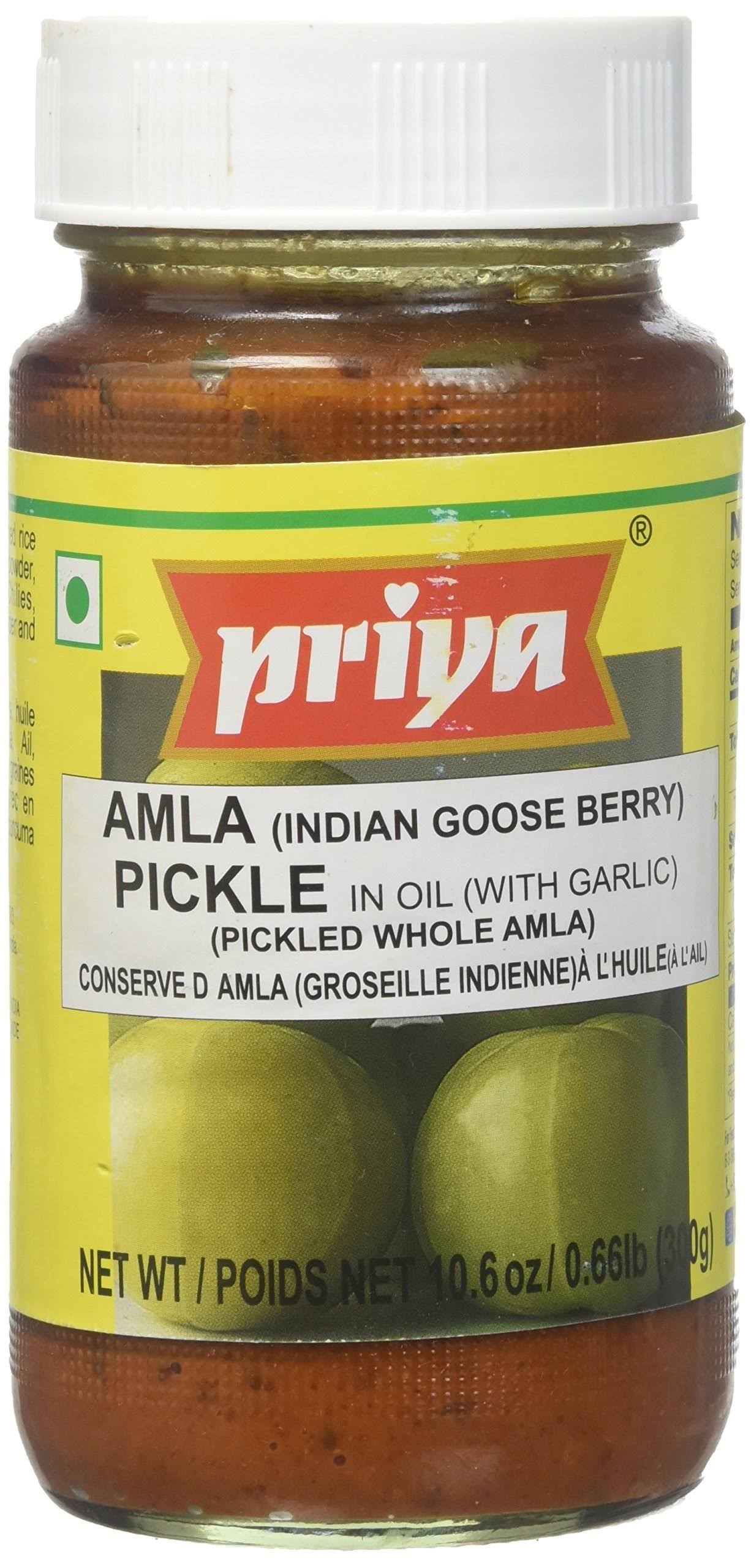 Priya Amla Pickle - without Garlic, 300g