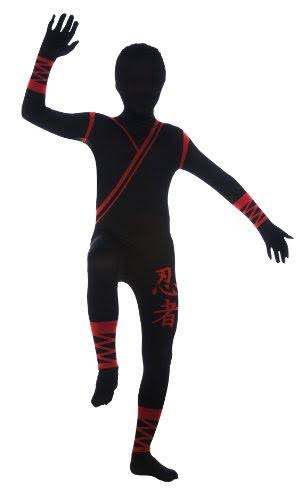 Rubie's Ninja 2nd Skin Child Halloween Costume - Large