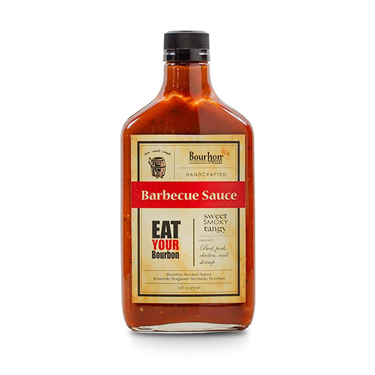 Bourbon Barrel Foods Barbecue Sauce - 12oz