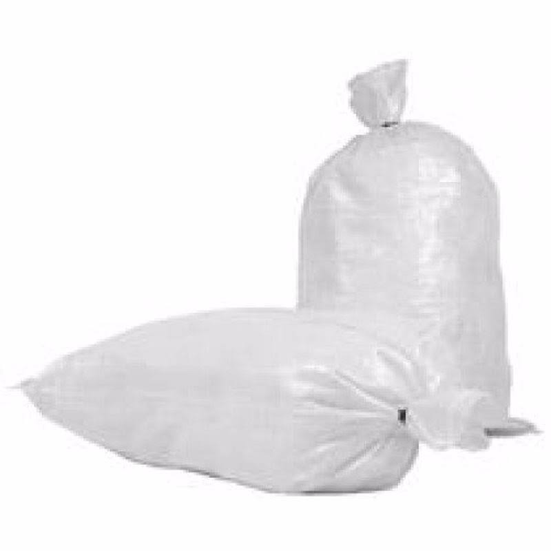 Tristar Woven White Rubble Sack - 5 Pack