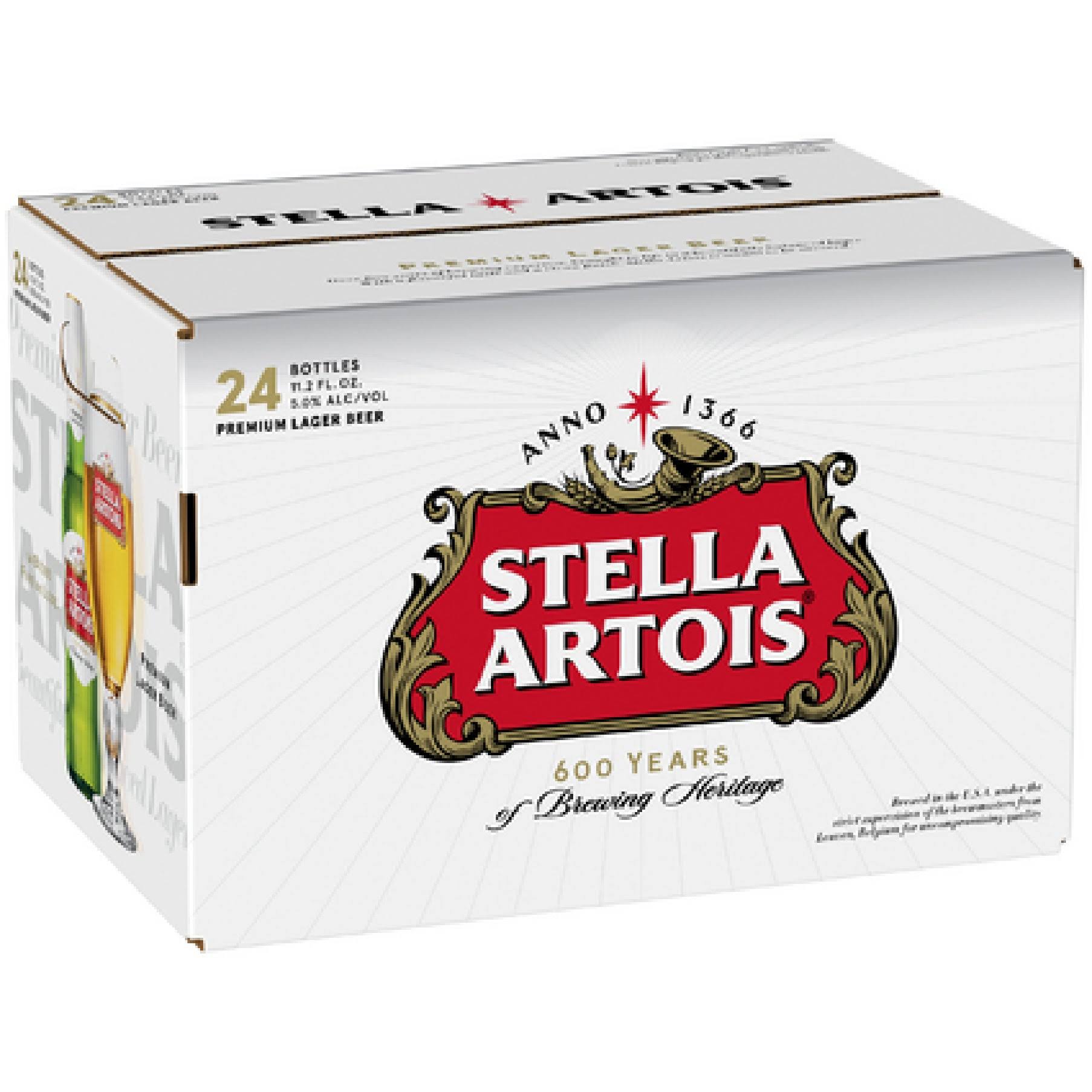 Stella Artois Lager - 11oz, 24ct