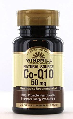 Windmill Natural Source CoQ10 - 50 mg, 30 ct