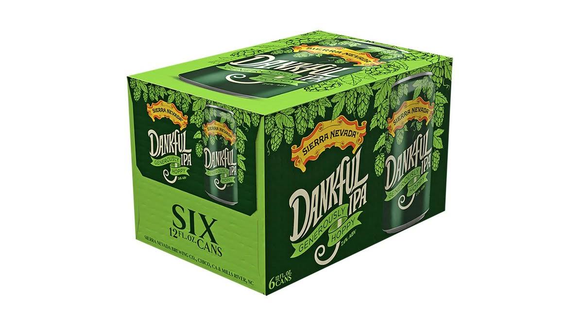 Sierra Nevada Beer, Dankful IPA - 6 pack, 12 fl oz cans