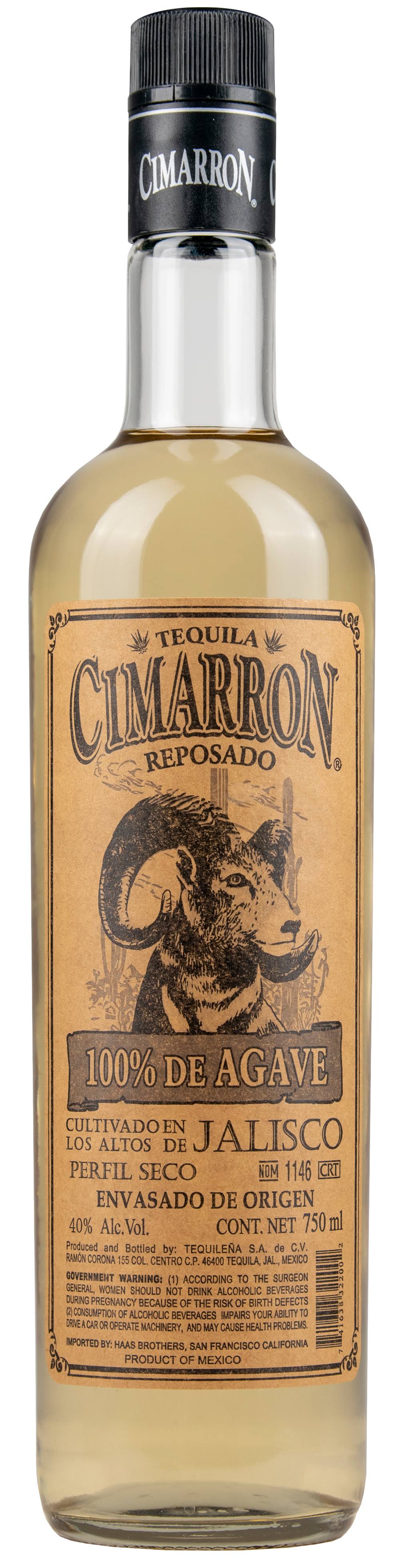 Cimarron Reposado Tequila - 750 ml