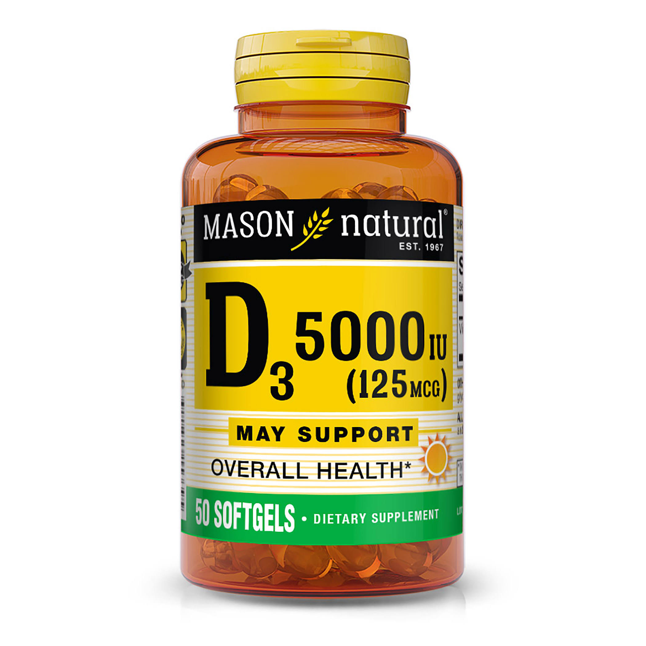 Mason Natural Advanced Vitamin D Softgels - 50ct