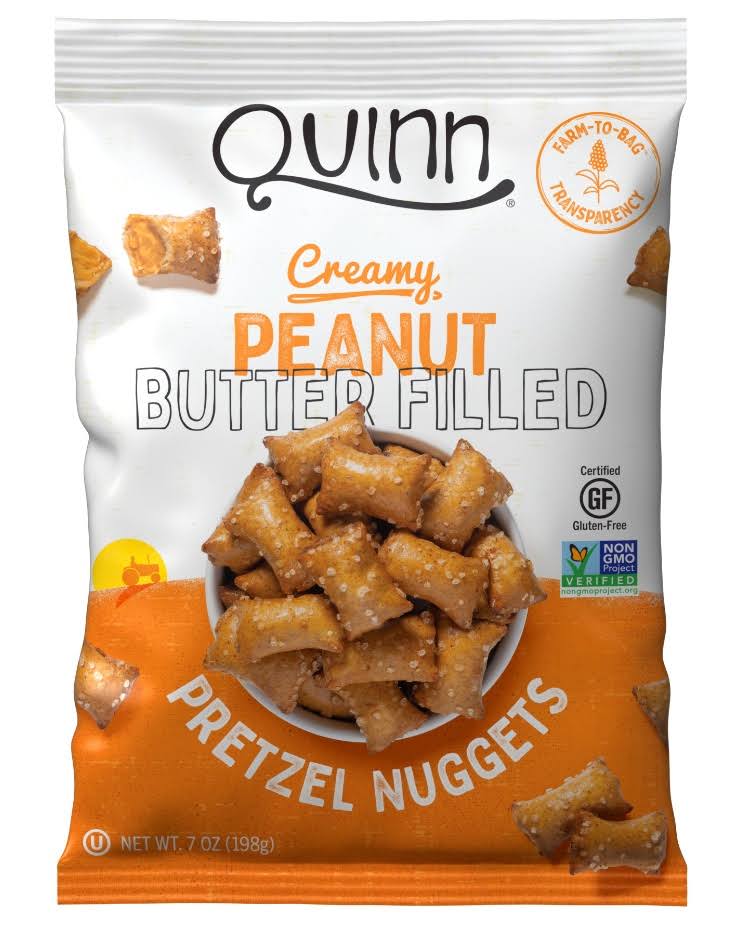 Quinn Gluten Free Peanut Butter Filled Pretzel Nuggets, 7 oz