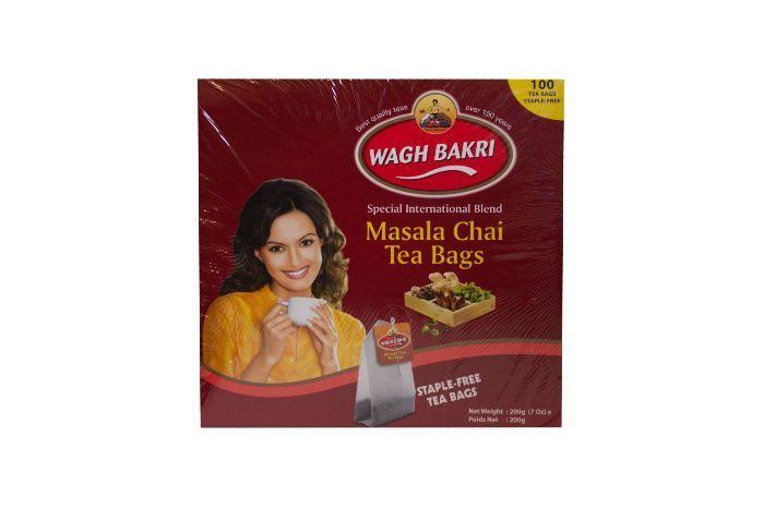 Wagh Bakri Masala Chai Tea Bags - 200 G