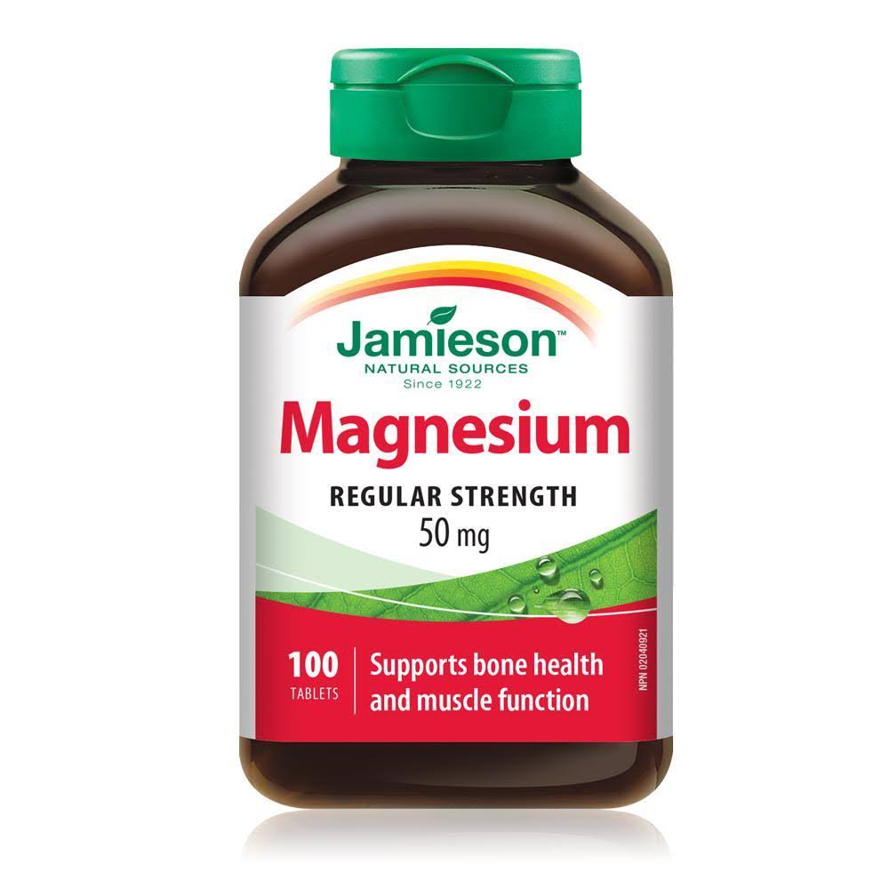 Jamieson Magnesium 50 mg