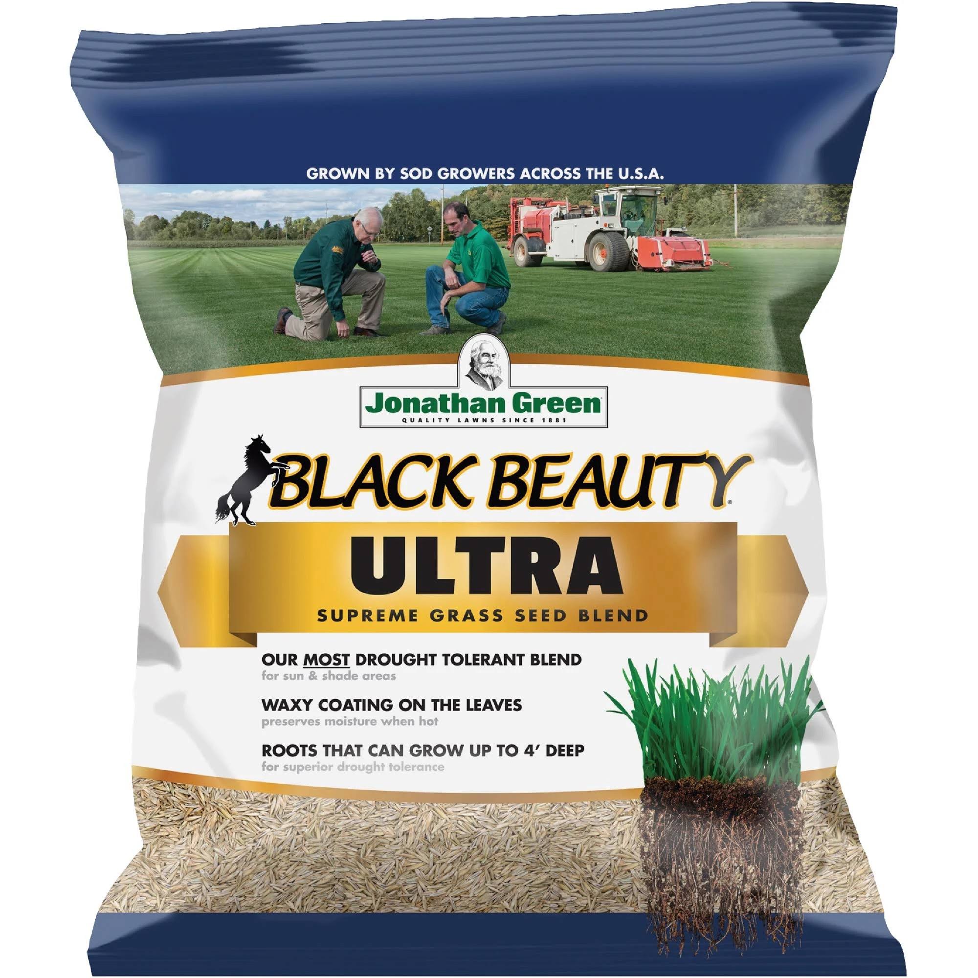 Jonathan Green Black Beauty Ultra Grass Seed Mix - 7lbs