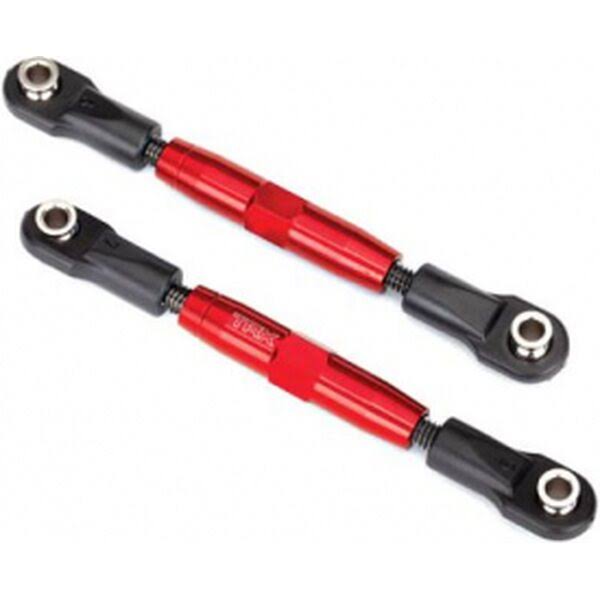 Traxxas 3643R - Aluminum Rear Camber Links Turnbuckle 83mm Red