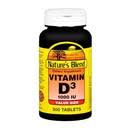 Nature's Blend Vitamin D3 Dietary Supplement - 1000 IU, 300ct