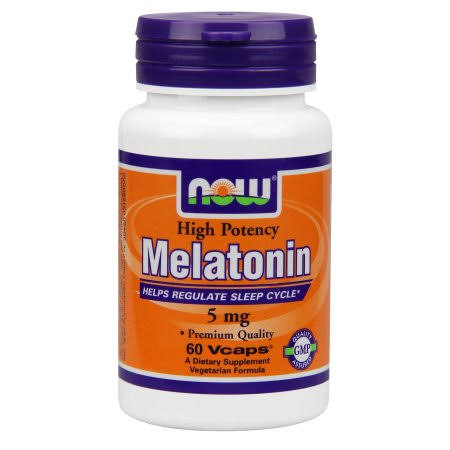 Now Foods Melatonin Supplement - 60 Capsules