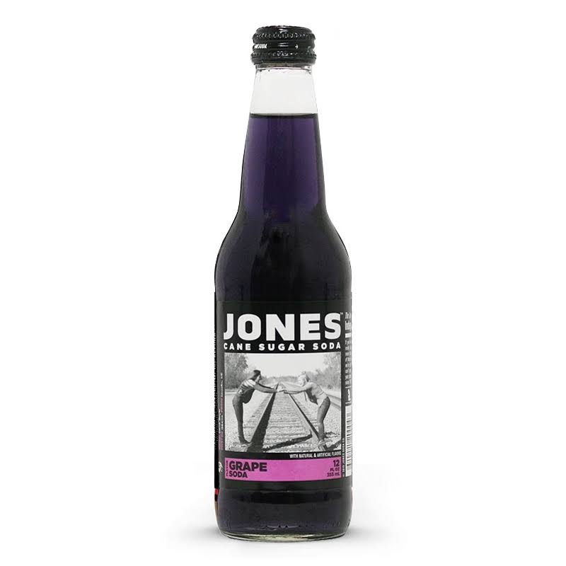 Jones Soda Co. Soda - Grape, 12oz