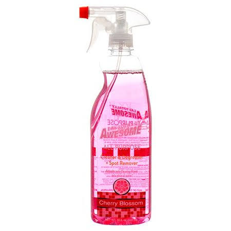 32 oz. Awesome All - Purpose Cleaner, Cherry Blossom Scent, Red