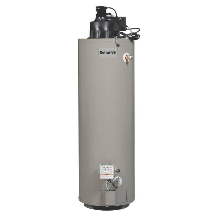 Reliance 50gal Liquid Propane (LP) Gas Water Heater with Power Vent