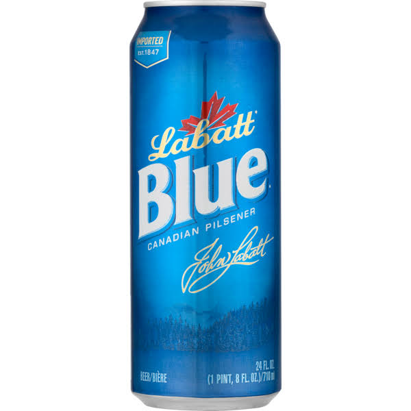 Labatt Blue Beer Canadian Pilsner