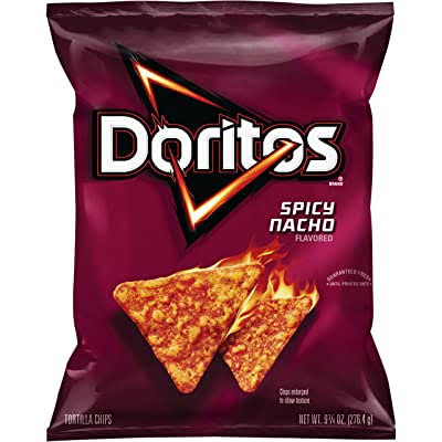 Doritos Tortilla Chips - Spicy Nacho Flavored, 9.75oz