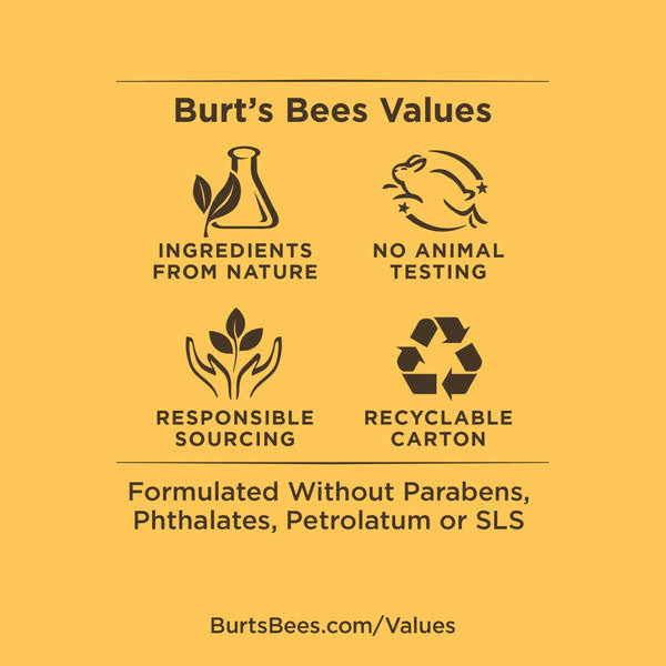 Burt's Bees 100% Natural Moisturizing Lip Balm, Hemp with Beeswax - 1 Tube