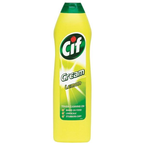 Cif Cream Cleaner - Lemon, 500ml