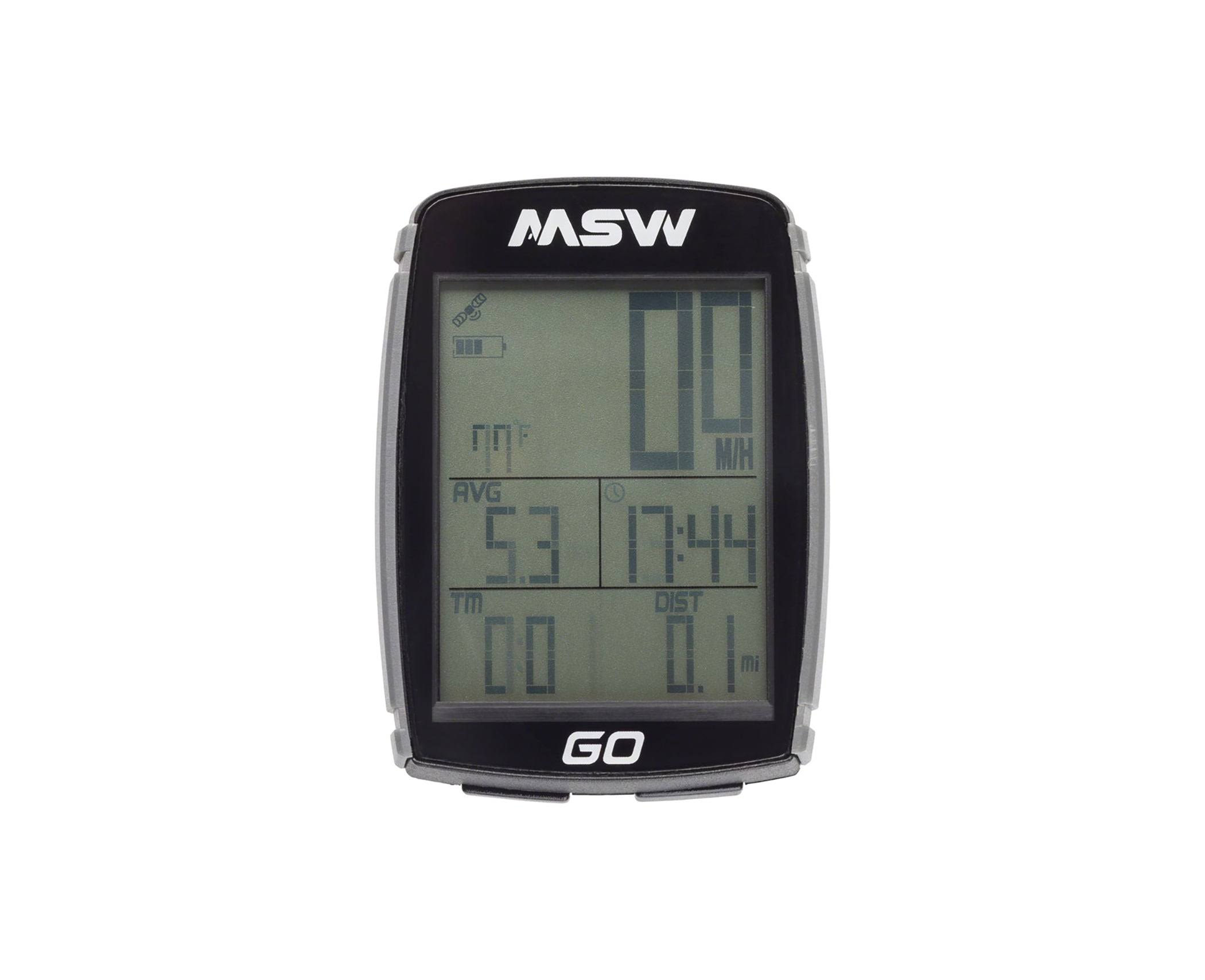 MSW Miniac Go GPS Bike Computer - GPS Wireless