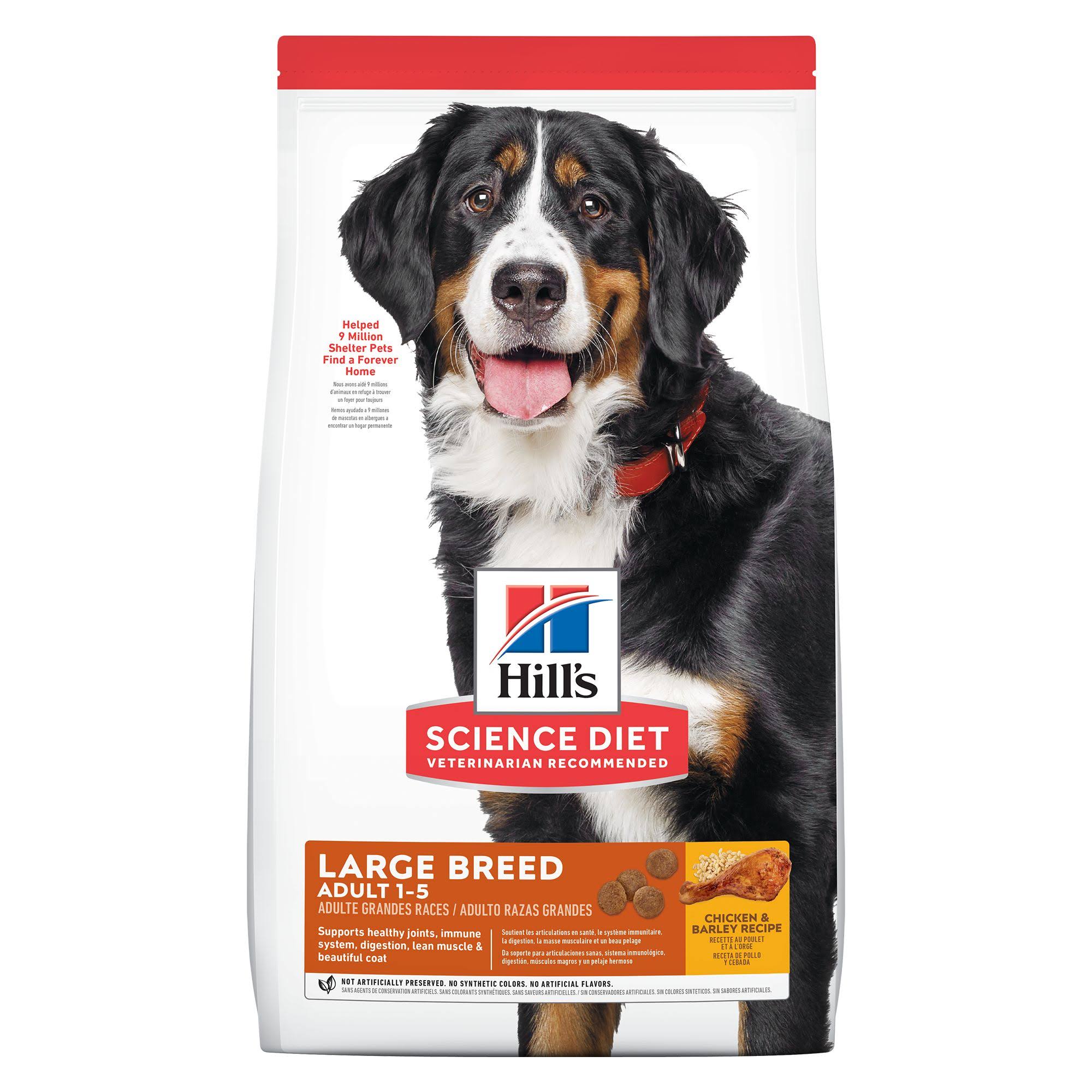 Hill's Science Diet Large Breed Adult Dog Food - Chicken & Barley