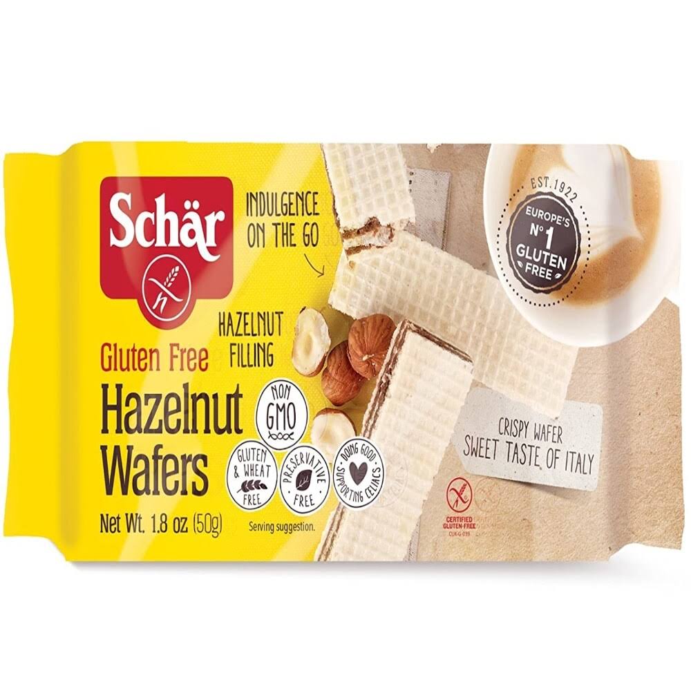 Schar Hazelnut Wafers - 50g