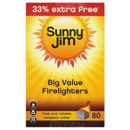 Sunny Jim Big Value Firelighters - x80