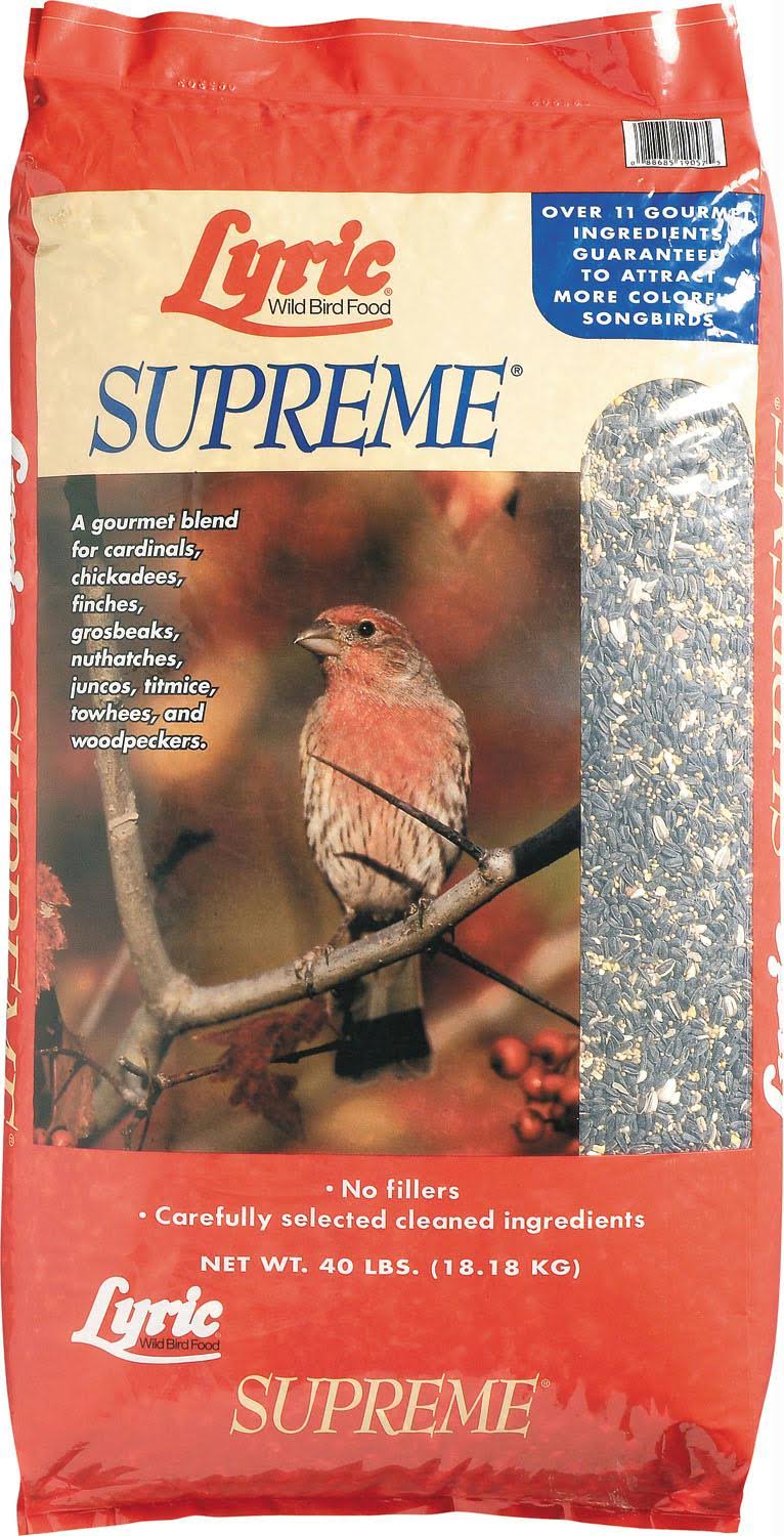 Lyric Supreme Bird Feed - 40lb