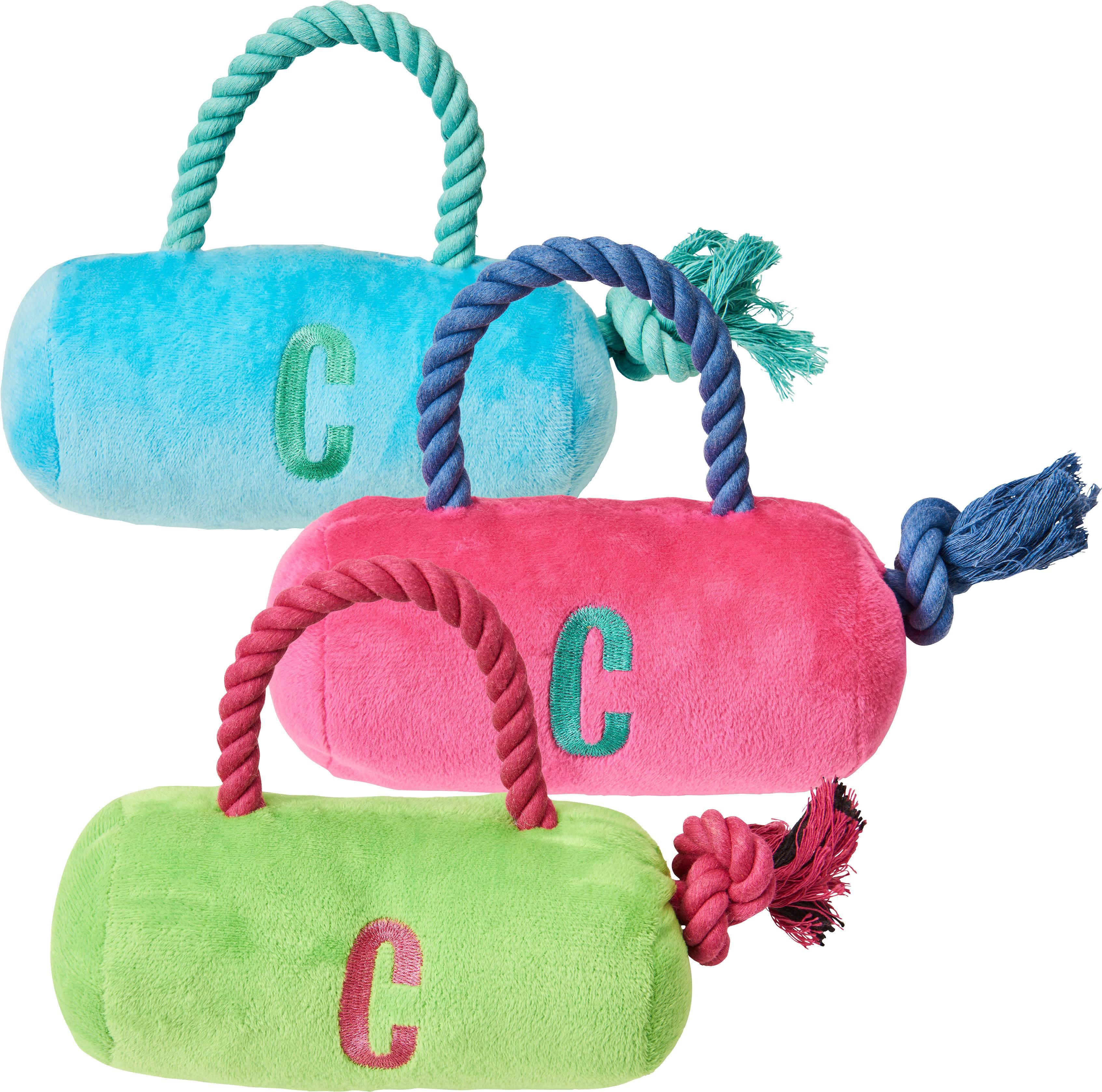 Cosmo Furbabies Purse Plush Dog Toy, Assorted, 7-in
