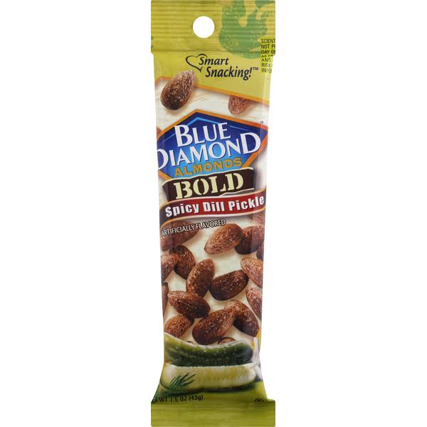 Blue Diamond Almonds, Bold, Spicy Dill Pickle - 1.5 oz